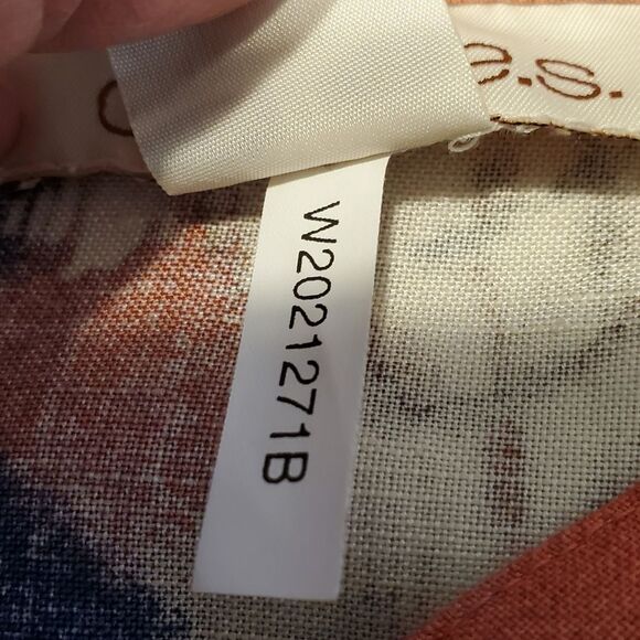 Multicolor Tie Dye Coral Spring Top in Size M - Picture 13 of 15